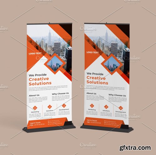 CreativeMarket - Best Business Roll-Up Banner 5635680