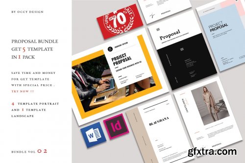 CreativeMarket - Proposal bundle vol.2 4865478