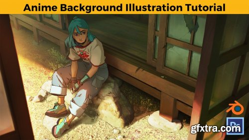 Anime Background Illustration Tutorial by Jose Vega