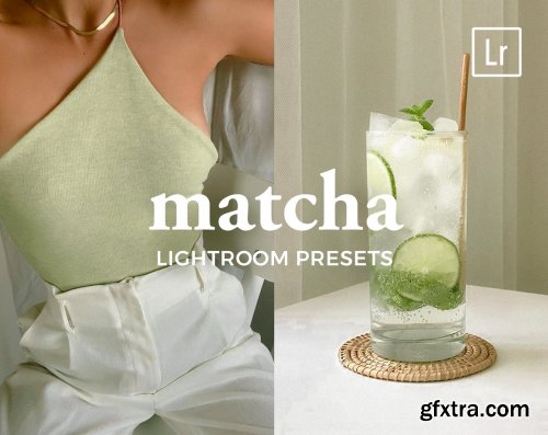 CreativeMarket - 4 Lightroom Presets MATCHA 5461477