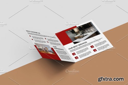 CreativeMarket - Interior Design Brochure - V1018 4595372