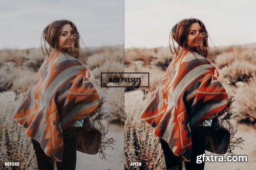 CreativeMarket - 4 BOHO LIGHTROOM PRESETS 5233345