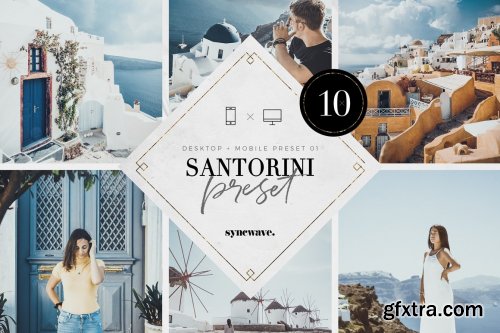 CreativeMarket - Santorini Lightroom Presets Bundle 5251203