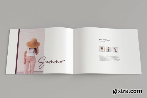 CreativeMarket - Fashion Lookbook Template 5258972