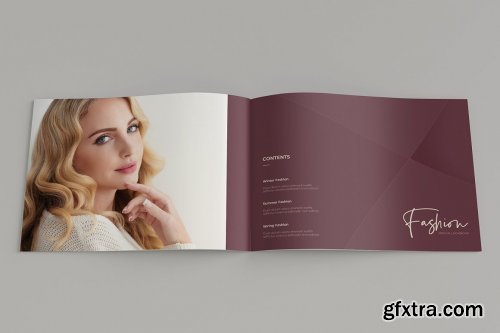 CreativeMarket - Fashion Lookbook Template 5258972