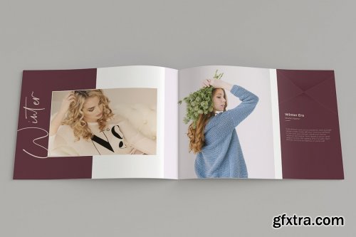 CreativeMarket - Fashion Lookbook Template 5258972