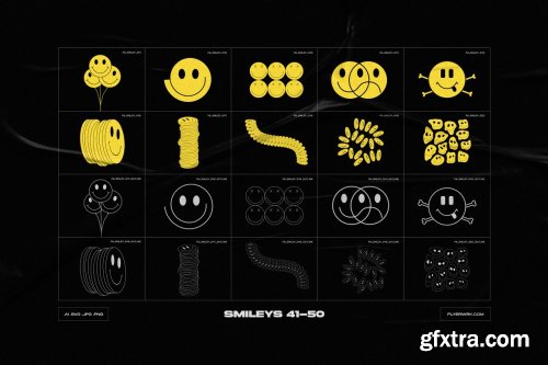 CreativeMarket - Acid Shapes 6043822