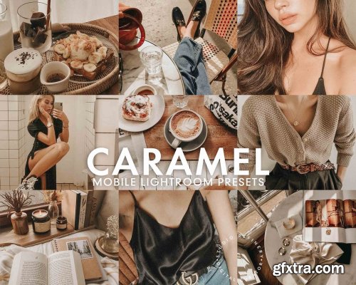 CreativeMarket - 5 CARAMEL LIGHTROOM PRESETS 5277221