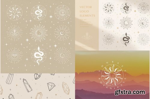 CreativeMarket - Logo Bundle ~ Mystic Designs 5595422