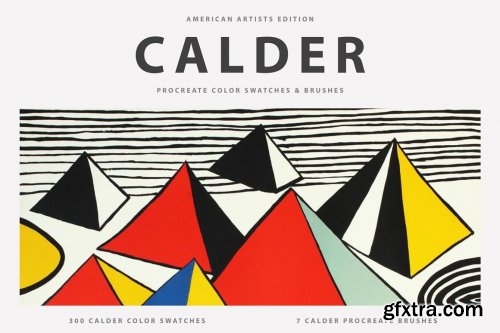 CreativeMarket - Calder's Art Procreate Brushes 5499141