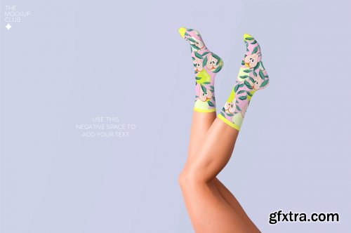 CreativeMarket - SOCKS MOCKUP SET 6423150