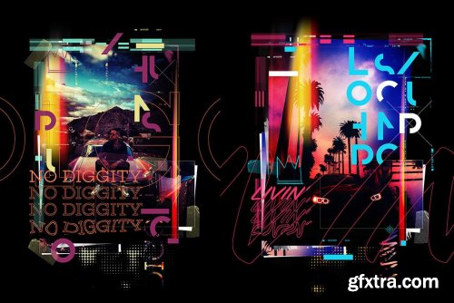 CreativeMarket - Lomography Typography PS Action 6357815