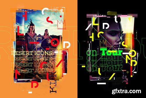 CreativeMarket - Lomography Typography PS Action 6357815