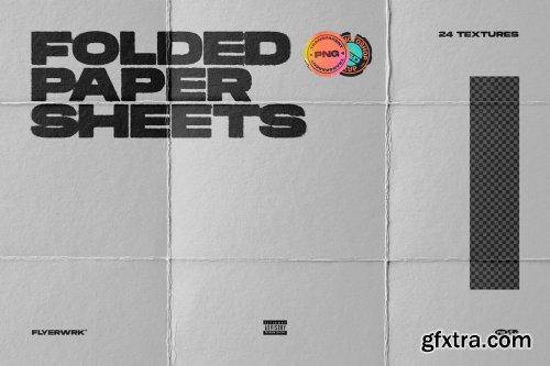 CreativeMarket - Folded Paper Sheets 6247209