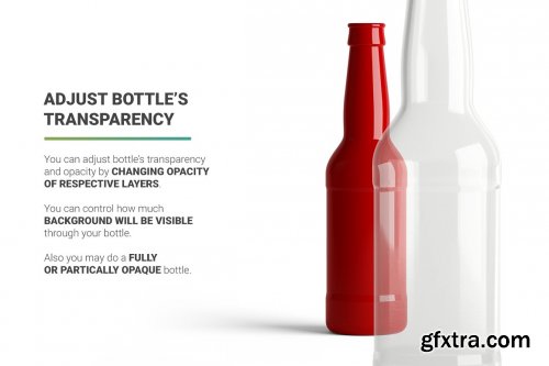 CreativeMarket - Beer Bottle Mockup 5003901