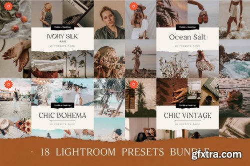 CreativeMarket - 18 TOP Chic Presets Bundle 5503905