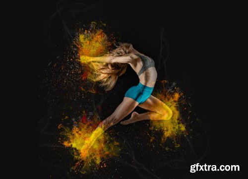 CreativeMarket - Real Fire Photoshop Action 5265414