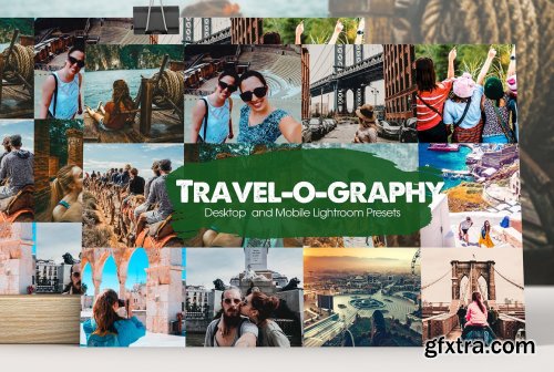 CreativeMarket - Travel-o-graphy Lightroom Presets 5260259