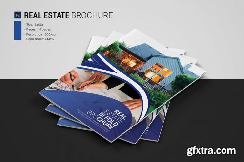 CreativeMarket - Real Estate Brochure 4583631