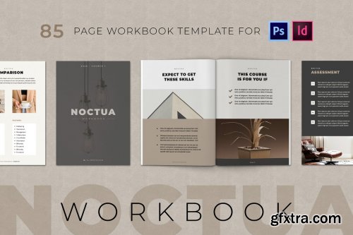 CreativeMarket - Noctua Workbook Template 5049838