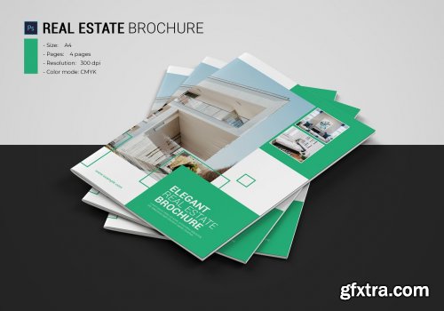 CreativeMarket - Real Estate Brochure 4583628