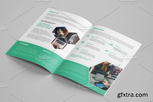 CreativeMarket - Bifold Business Brochure V1019 4613743