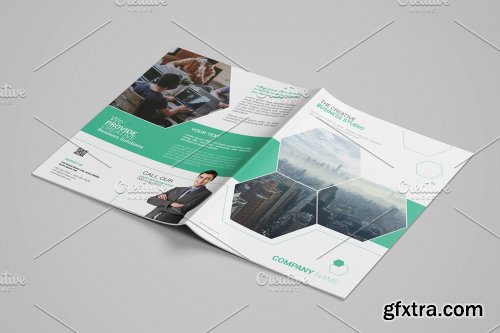 CreativeMarket - Bifold Business Brochure V1019 4613743