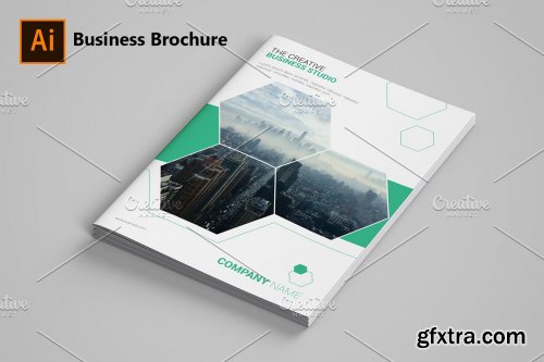 CreativeMarket - Bifold Business Brochure V1019 4613743