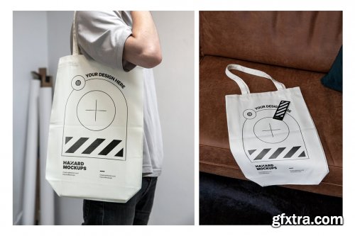 CreativeMarket - 12x Tote Bag Mockup Bundle 6350399