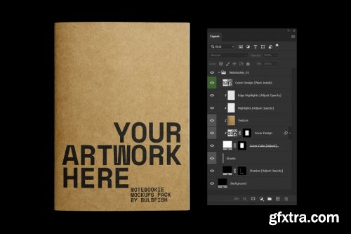 CreativeMarket - Notebookie - Mockups Pack 6348579