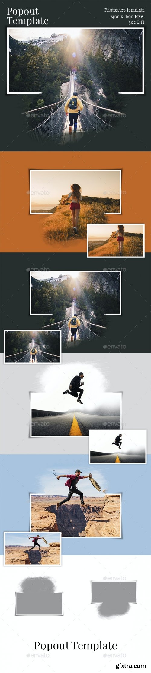 GraphicRiver - Popout Photo Template 32807988