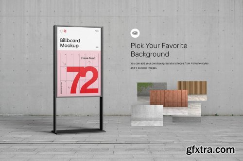 CreativeMarket - Billboard Mockups + Banners & Signs 6440335