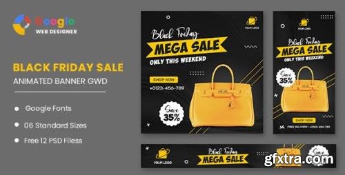 CodeCanyon - Black Friday Mega Sale HTML5 Banner Ads GWD v1.0 - 33671443