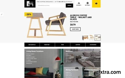 Modern Furniture v1.0 - Interior & Home Decor Responsive OpenCart Template - TM 62166