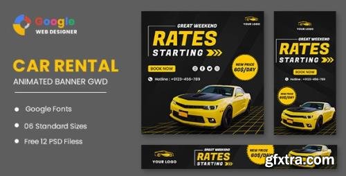 CodeCanyon - Rent Car HTML5 Banner Ads GWD v1.0 - 33671189