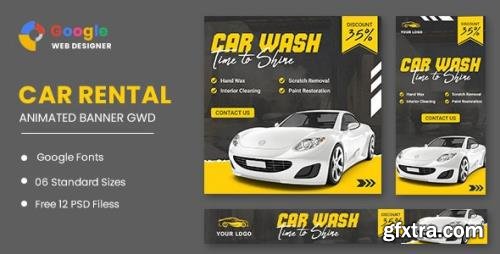 CodeCanyon - Car Wash HTML5 Banner Ads GWD v1.0 - 33671299