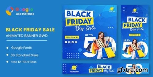 CodeCanyon - Black Friday Big Sale HTML5 Banner Ads GWD v1.0 - 33671449