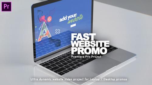 Videohive - Fast Website Promo Premiere Pro version - 33625280 - 33625280