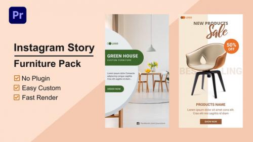 Videohive - Furniture Instagram Story Mogrt 09 - 33635617 - 33635617