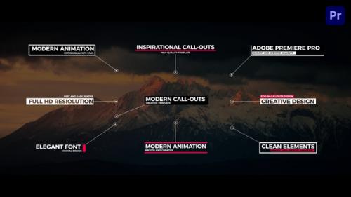 Videohive - Modern Call Outs For Premiere Pro - 33639830 - 33639830