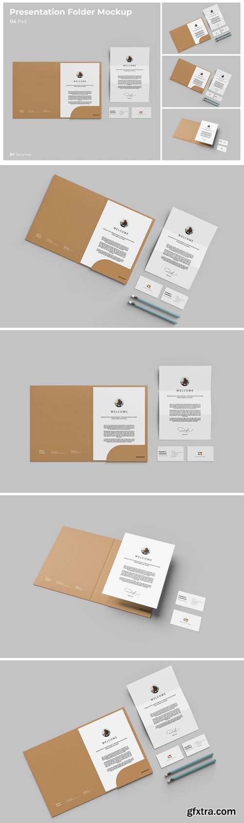 Presentation Folder Mockup