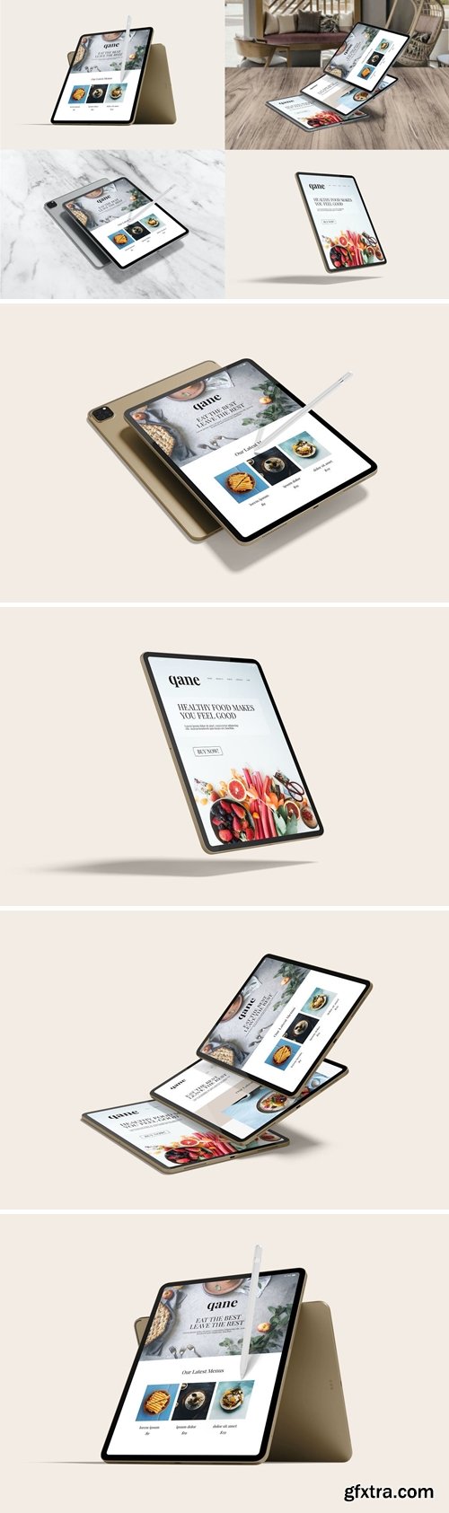 Tablet Pro - Screen Device - Mockup Vol.3