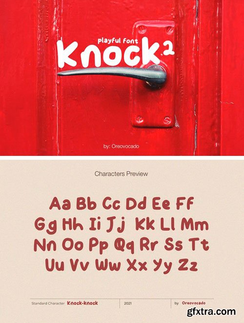 Knock2 Display Font