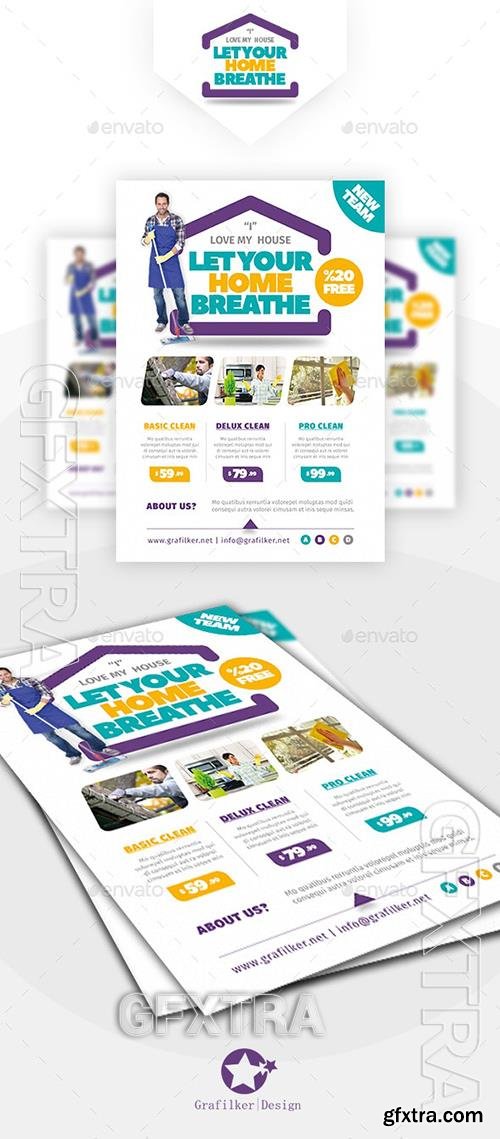 House Cleaning Flyer Templates 16857334