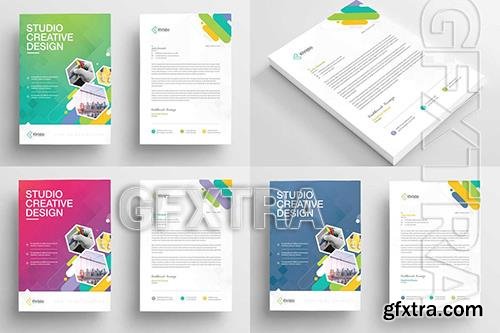 Corporate Letterhead Template WCT6RPL