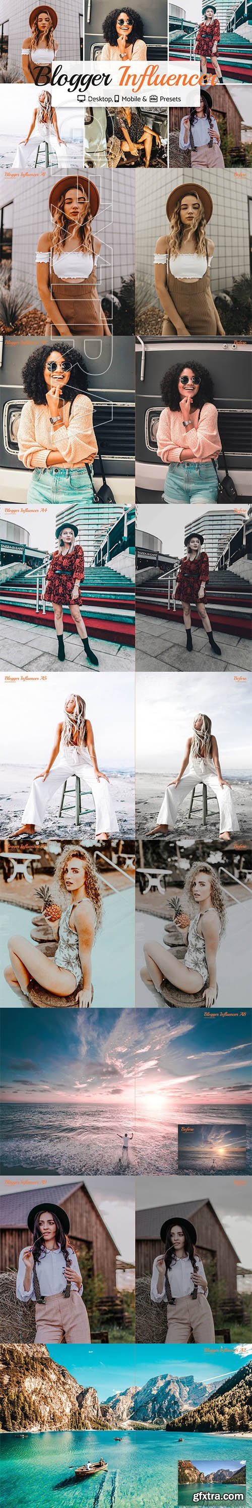 CreativeMarket - Blogger Influencer Preset Collection 4168574