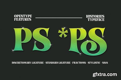 Histories - Fairytale Typeface