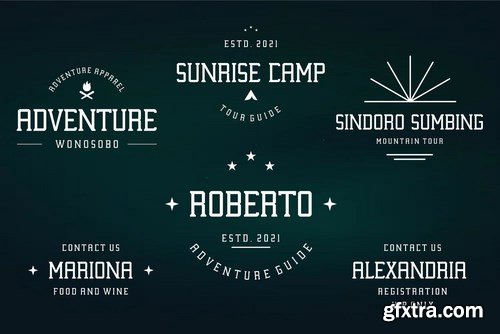 NORTHEN SLAB SERIF TYPEFACE