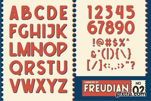 Freudian - Vintage Typeface