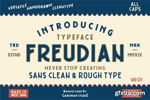 Freudian - Vintage Typeface